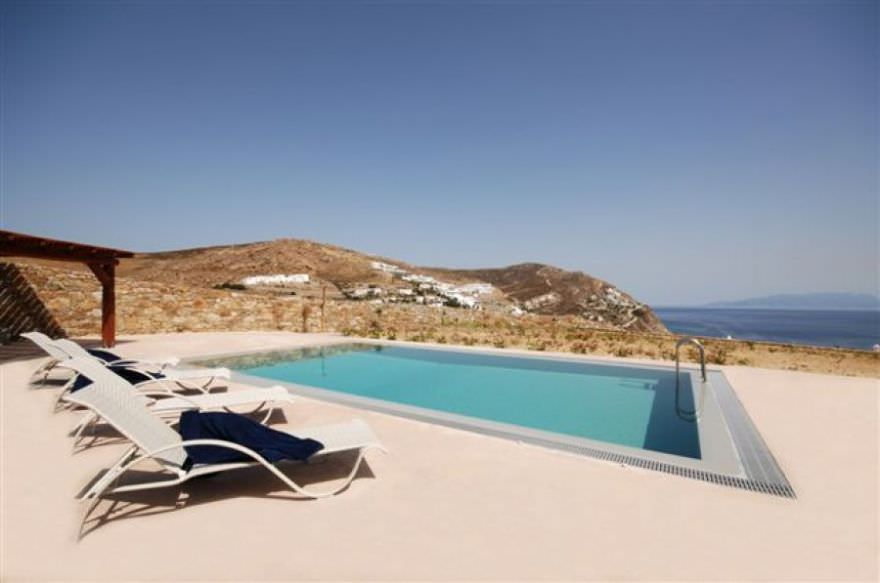 Villa beach of "Elia" overlooking the Aegean Sea photo 2