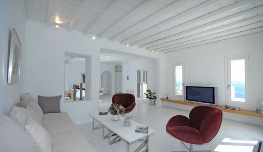 Villa overlooking the superb beach of Super Paradise photo 9